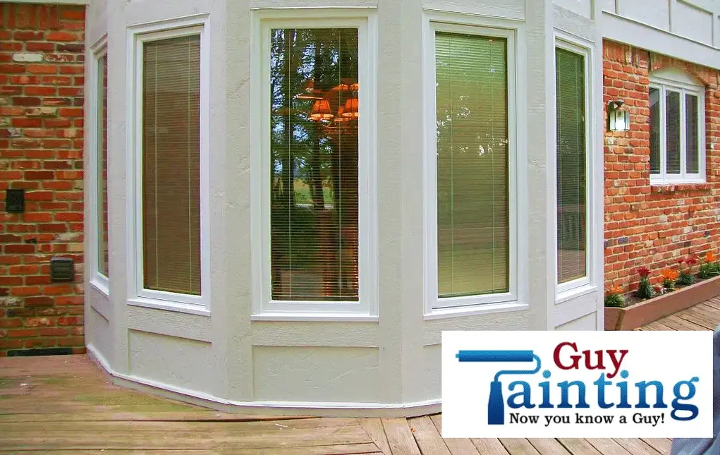 Restored wood window sash and trim on an Indianapolis home