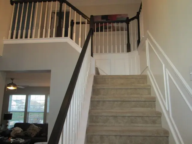 Stairway Banister Painting