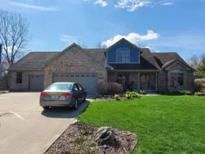 Project photo — Guy Painting, Exterior Painting in Greenfield, Indiana (Before and After)