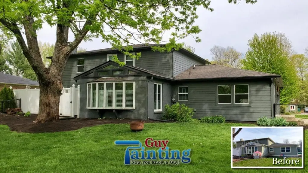 Project photo — Home Exterior Painting in Dark Colors