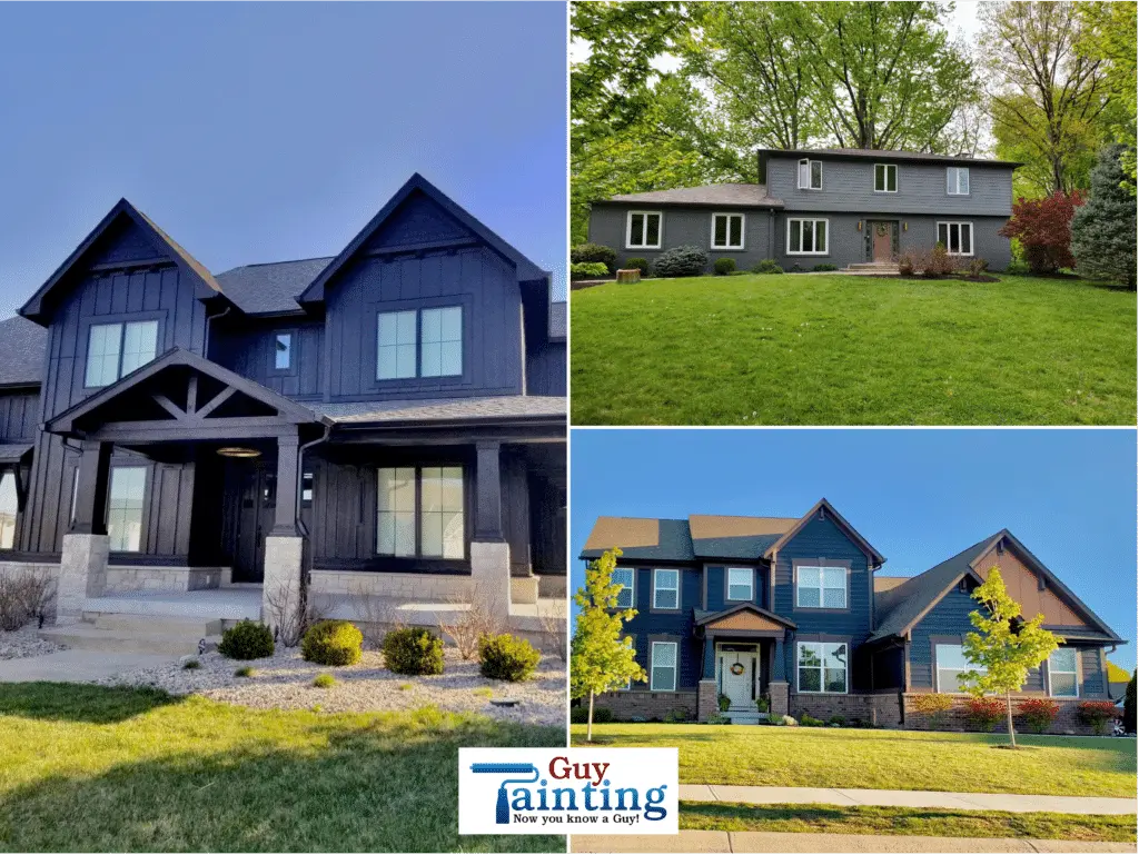 Project photo — Home Exterior Painting in Dark Colors