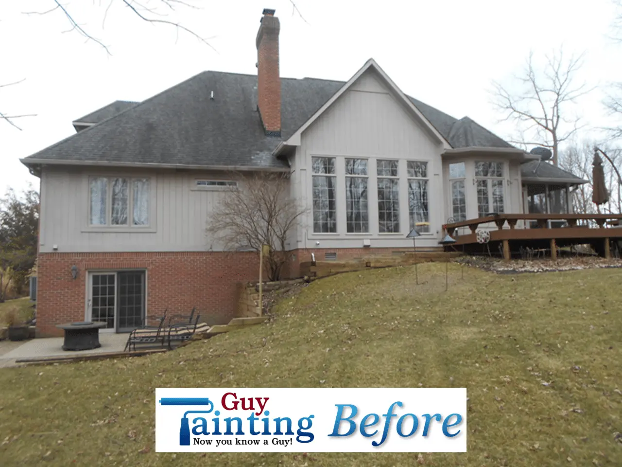 Geist Home Gets Wood Replacement and Painting — photo 3