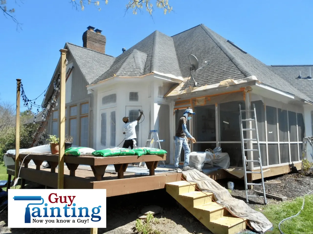 Geist Home Gets Wood Replacement and Painting — photo 12
