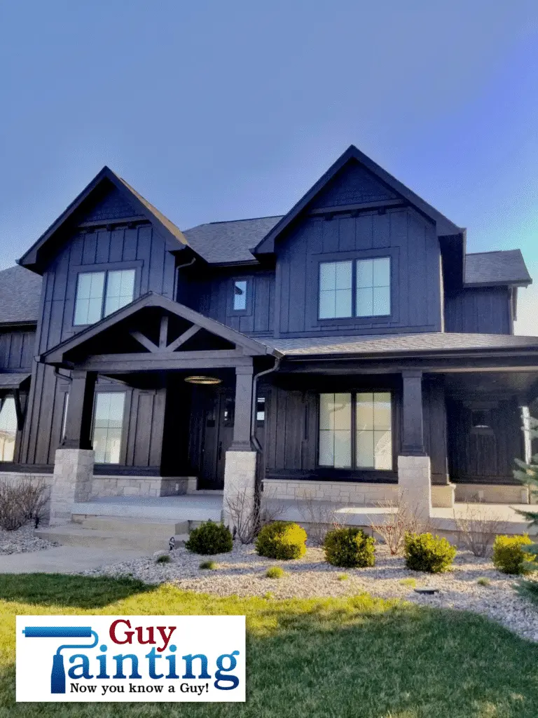 Project photo — Home Exterior Painting in Dark Colors