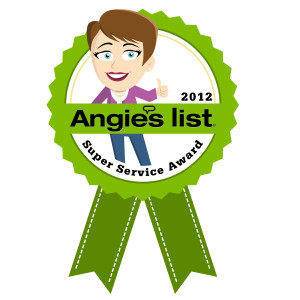 2012 Angie's List Super Service Award