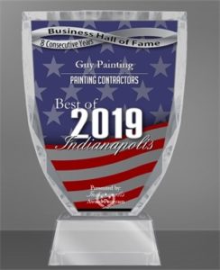 Guy Painting best of 2019 Indianapolis