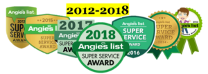 Guy Painting Best service award 2012 - 2018