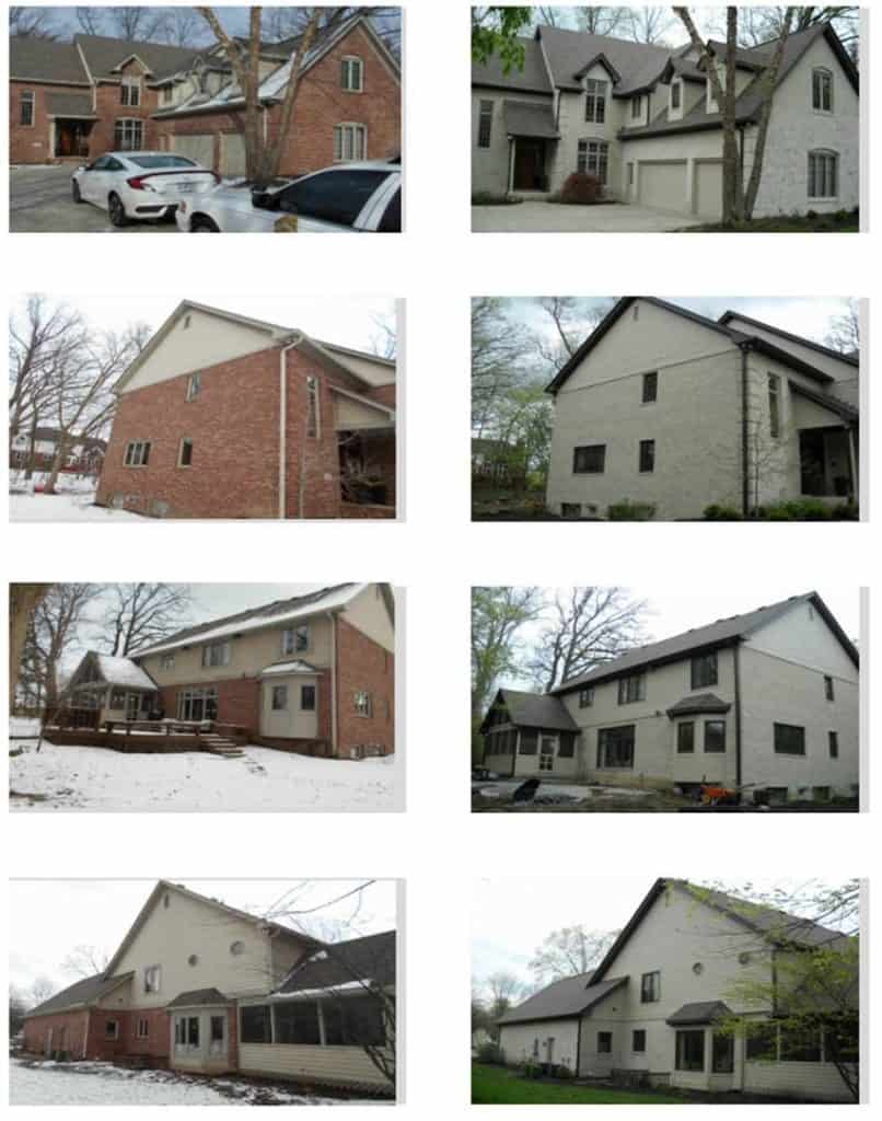 Exterior painting before and after pictures