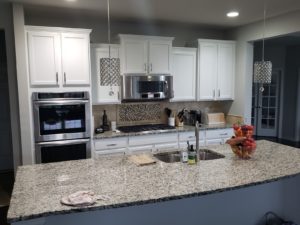 Kitchen cabinet painting after