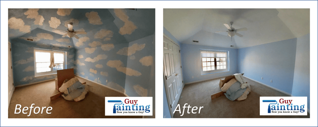 Indianapolis and Carmel Interior Painting Bedroom