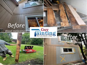 Wood Replacement: Before and After