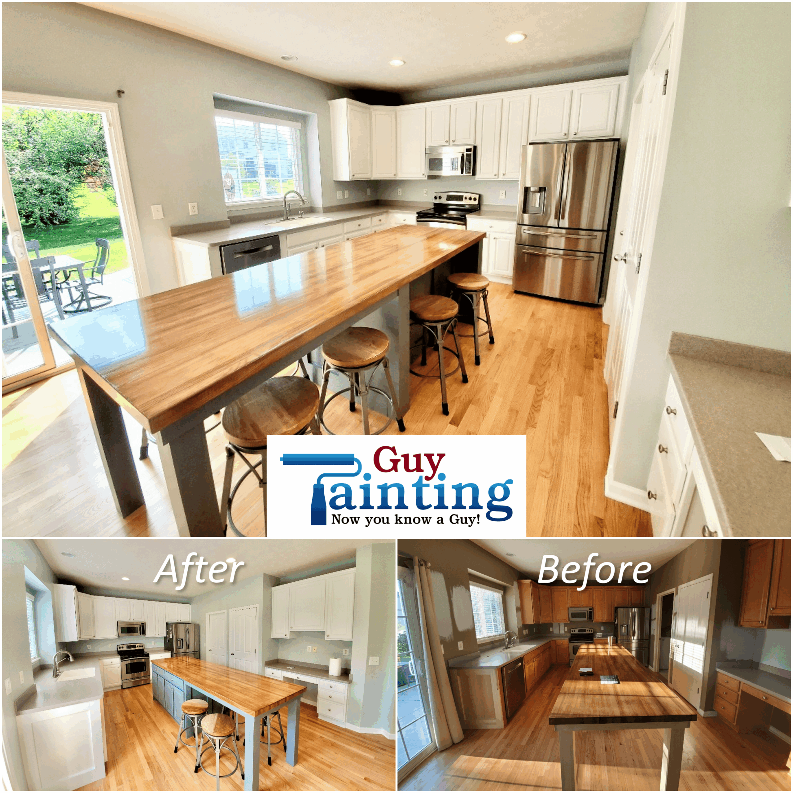 Kitchen BA Ac Guy Painting Kitchen Cabinets