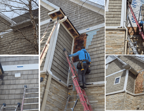 Behind the Scenes | Water-Damaged Soffit Repair