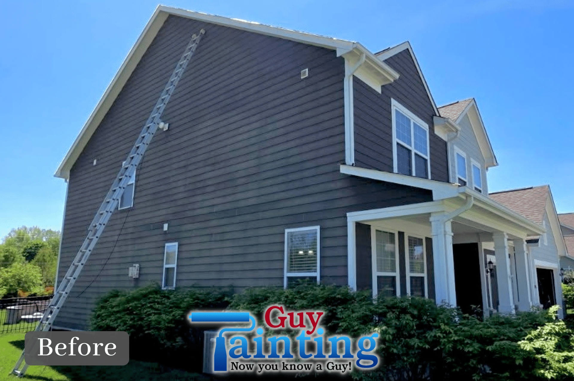 Faded Chalky Paint Freshen Up Exterior Painters Guy Painting Noblesville Fishers (4)