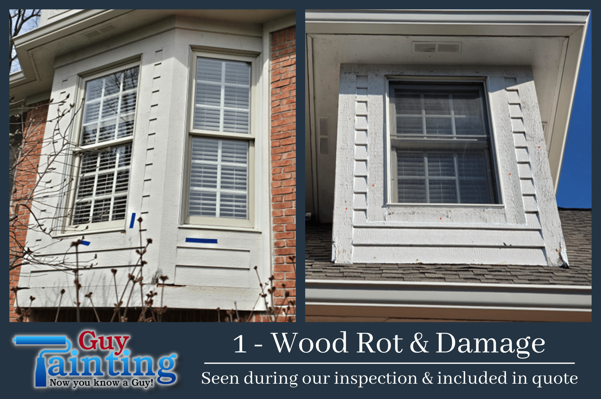 Wood Rot Repair Replace Carpentry and Painters Fishers Guy Painting (1)